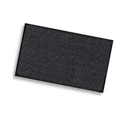 Bild von Schmutzfangmatte – schwarz meliert – rutschfest mit Vinylrücken